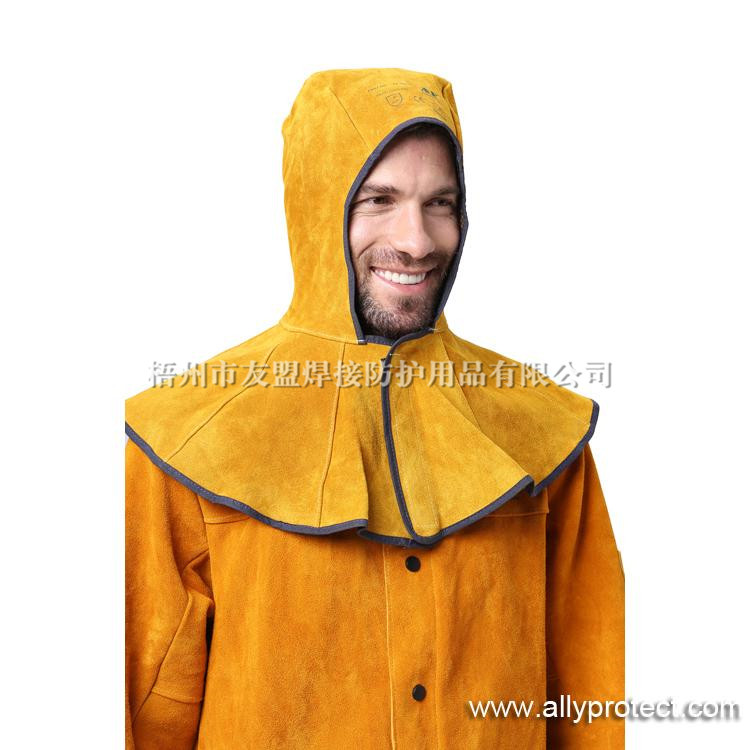 AP-3000Y 金黃色皮全護(hù)式焊帽