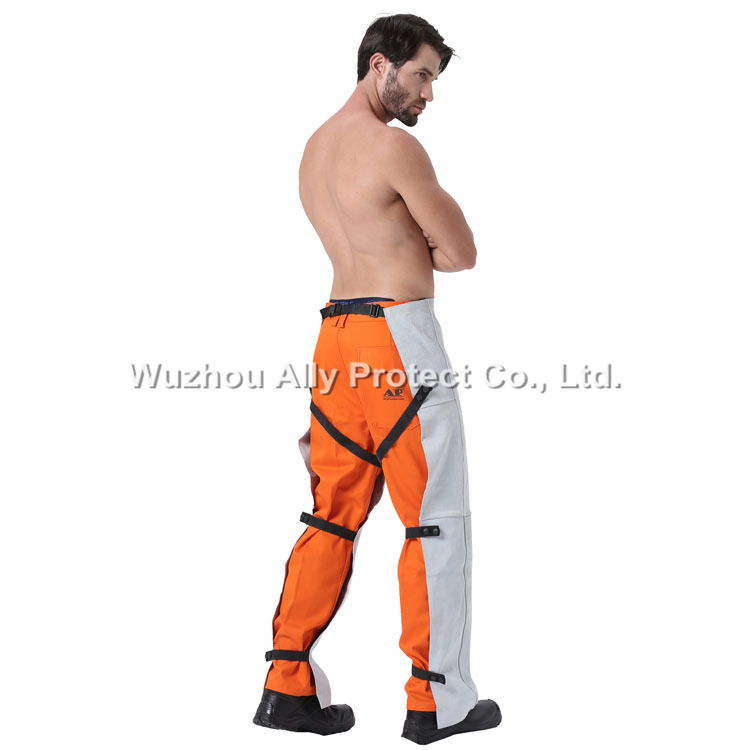 AP3042 Gray Leather Welding Chap